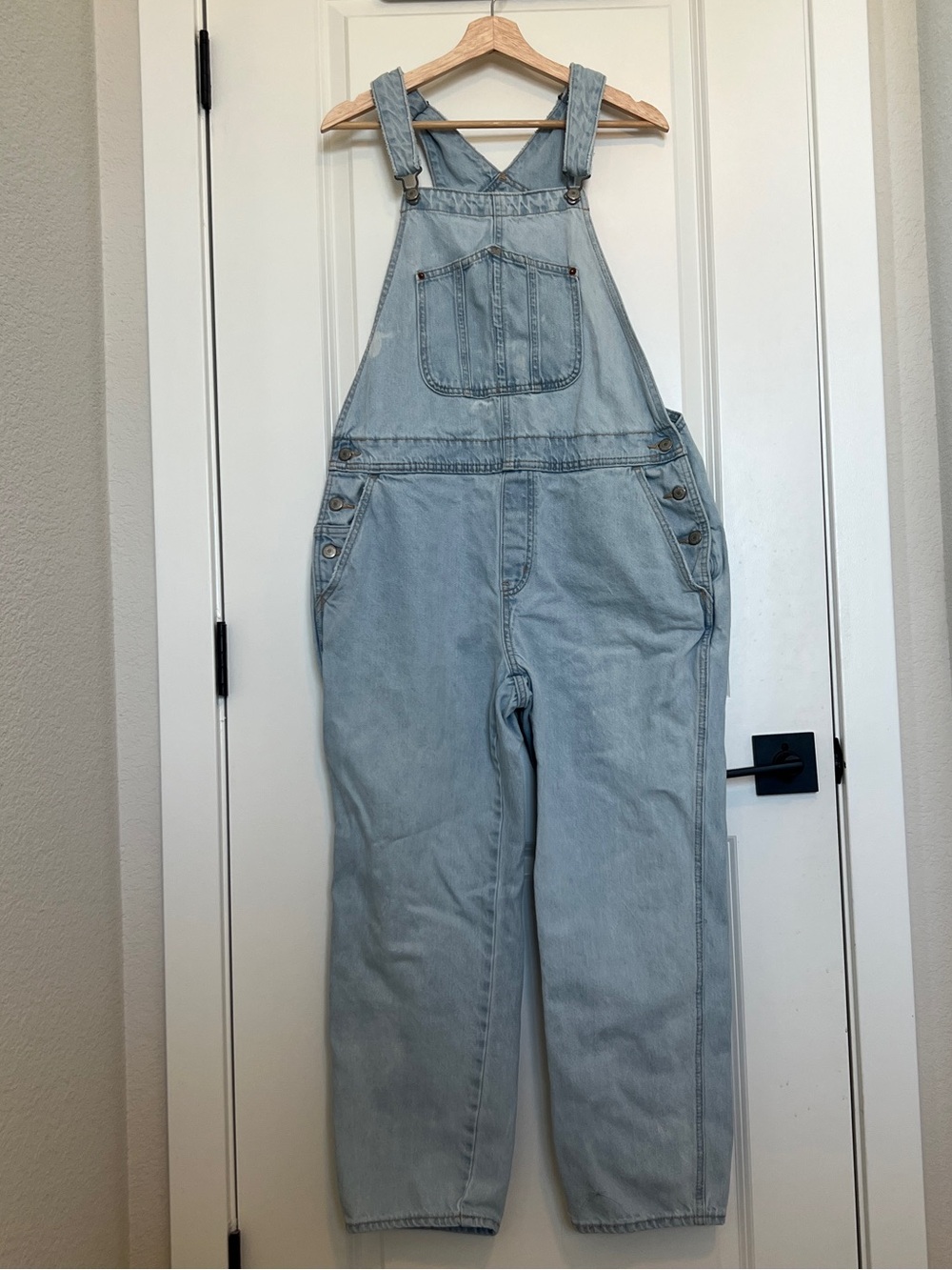 Old Navy Pale Blue Denim Jumper Overalls